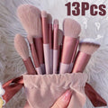 13 - Piece Makeup Brush Set – Everyday Beauty Essentials - GluxeHaus