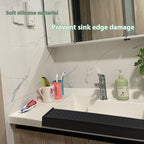 Silicone Sink Splash Guard – Keep Counters Dry & Clean - GluxeHaus