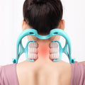 Six - Wheel Neck Massager Roller – Manual Relief Massage Tool - GluxeHaus