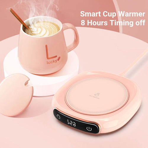 Coffee Mug Warmer – Smart Heating Coaster - GluxeHaus