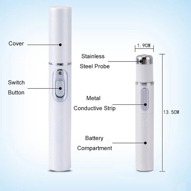 Blue Light Acne Treatment Pen – Targeted Skin Care Device - GluxeHaus