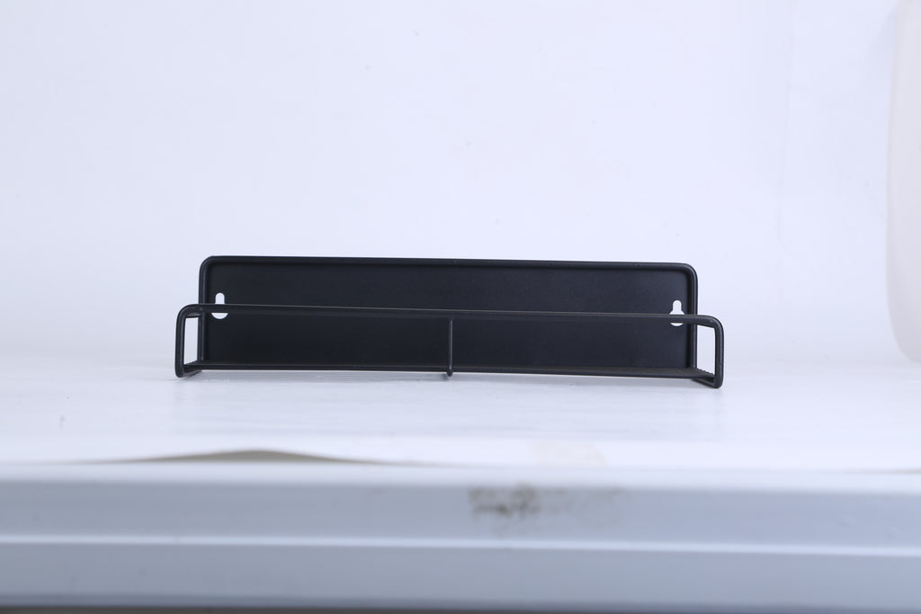 4Pack Strong Magnetic Spice Rack Organizer Fridge Storage Shelf For Jars Seasoning Tins Utensils Space Saver Holder For Refrigerator Microwave