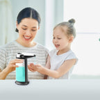 400ml Automatic Touchless Soap Dispenser – Black - GluxeHaus