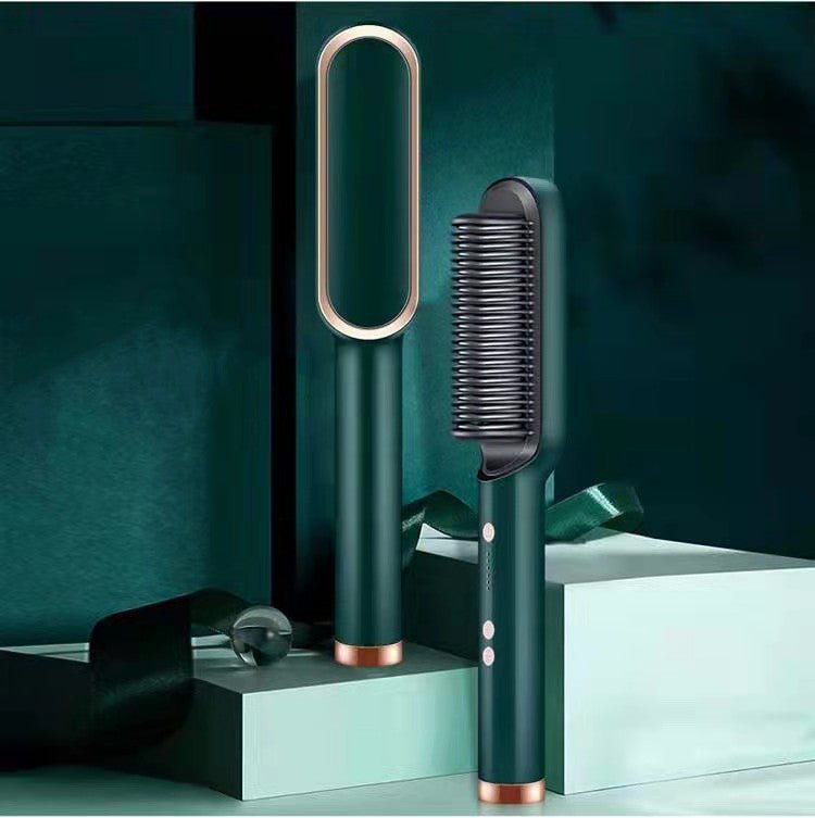 2 - in - 1 Hot Comb & Hair Straightener – Smooth & Style Tool - GluxeHaus