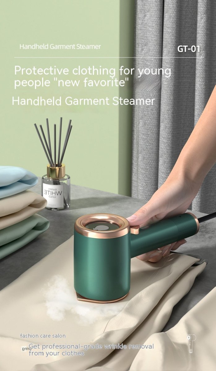 Portable Garment Steamer – Compact Wrinkle Remover - GluxeHaus