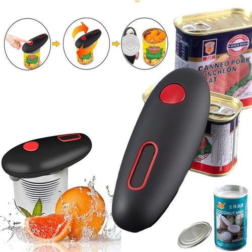Electric Can Opener – One - Touch Hands - Free Kitchen Tool - GluxeHaus