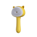 Pet Massage Brush Comb – Self - Cleaning Grooming Tool - GluxeHaus