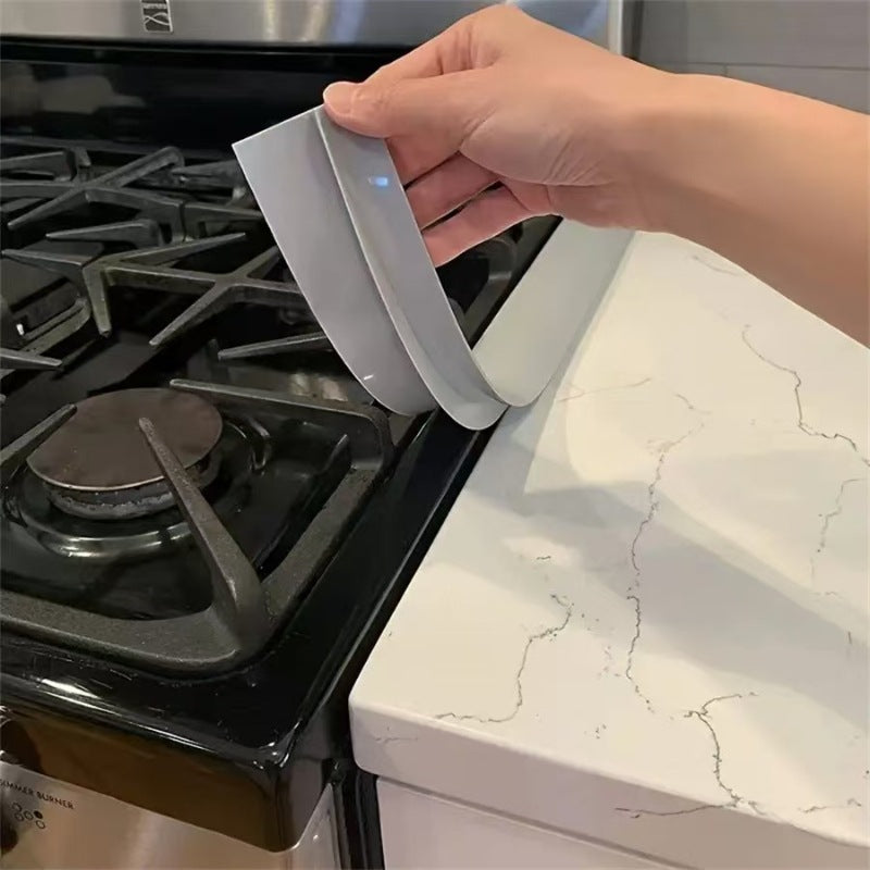 Kitchen Gap Solution Flexible T Shaped Silicone Seal Strip For Stove Top  Heat Resistant, Splash Guard, Easy Installation