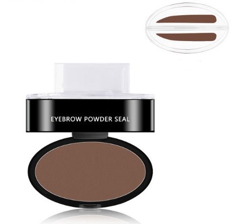 Eyebrow Stamp Kit – Waterproof Brow Powder & Stencil Set - GluxeHaus