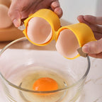 Egg Cracker & Beater Tool – Easy Kitchen Prep Gadget - GluxeHaus