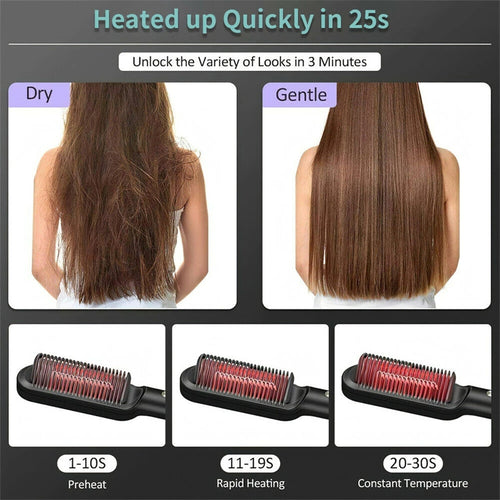 2-in-1 Hot Comb & Hair Straightener – Smooth & Style Tool