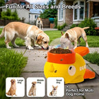 Smart Slow Feed Puzzle Feeder – Anti - Gulp Pet Toy & Treat Dispenser - GluxeHaus
