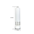 Electric Salt & Pepper Grinder – Adjustable One - Hand Operation - GluxeHaus