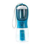 3 - in - 1 Pet Water Bottle – Portable Feeder & Waste Bag Holder - GluxeHaus