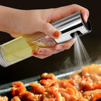 Oil & Vinegar Spray Bottle – Leakproof Kitchen BBQ Mister - GluxeHaus