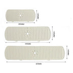 Silicone Sink Faucet Splash Guard Draining Mat - GluxeHaus