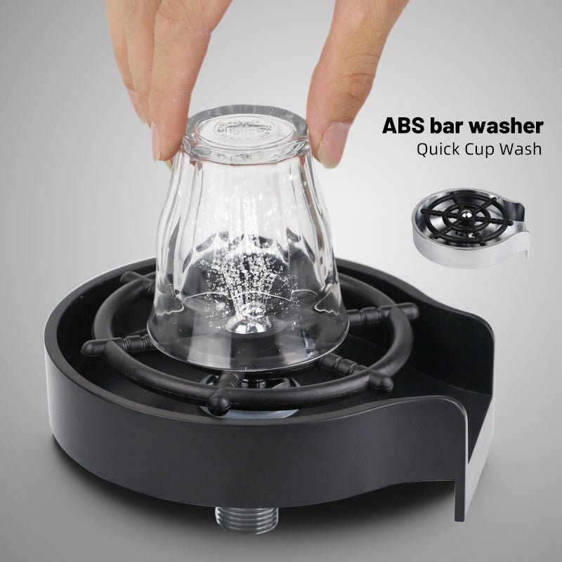 Sink Cup Washer – High - Pressure Multi - Angle Spray - GluxeHaus