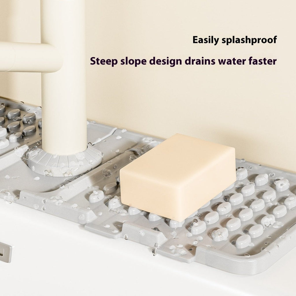 Silicone Faucet Draining Pad – Non - Slip Splash Guard - GluxeHaus