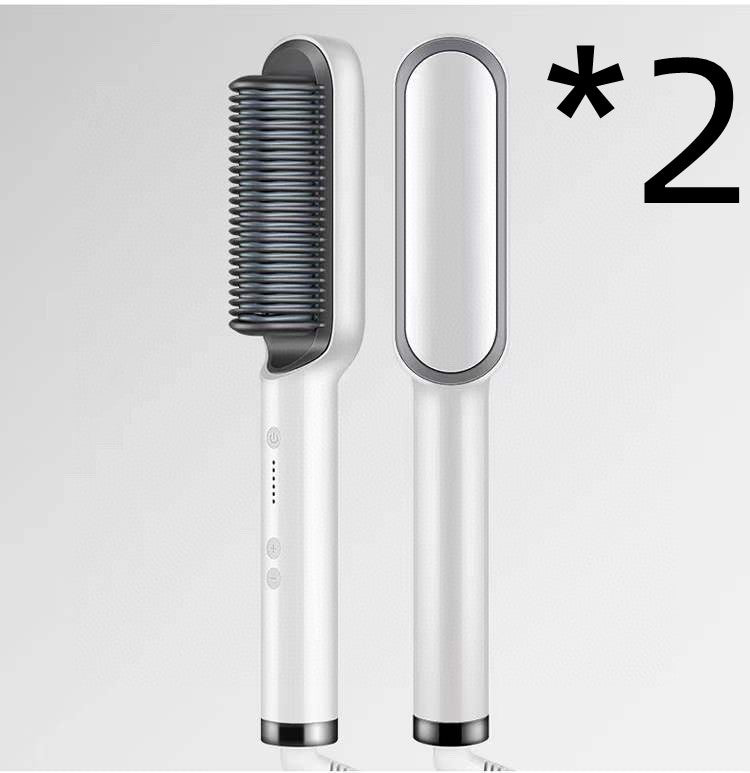 2 - in - 1 Hot Comb & Hair Straightener – Smooth & Style Tool - GluxeHaus