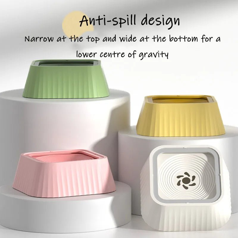 No - Spill Floating Pet Water Bowl - GluxeHaus