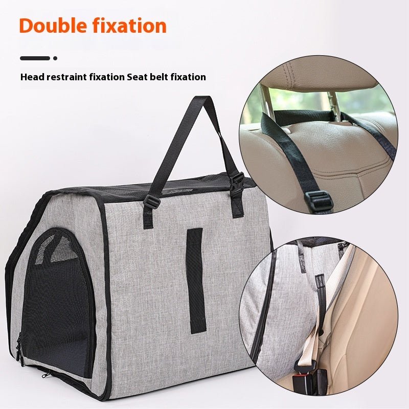 Waterproof Pet Car Mat – Foldable Protective Seat Cover - GluxeHaus