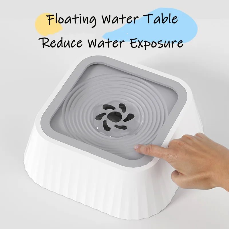 No - Spill Floating Pet Water Bowl - GluxeHaus