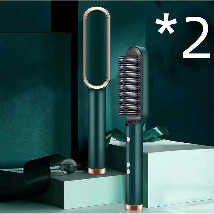 2 - in - 1 Hot Comb & Hair Straightener – Smooth & Style Tool - GluxeHaus