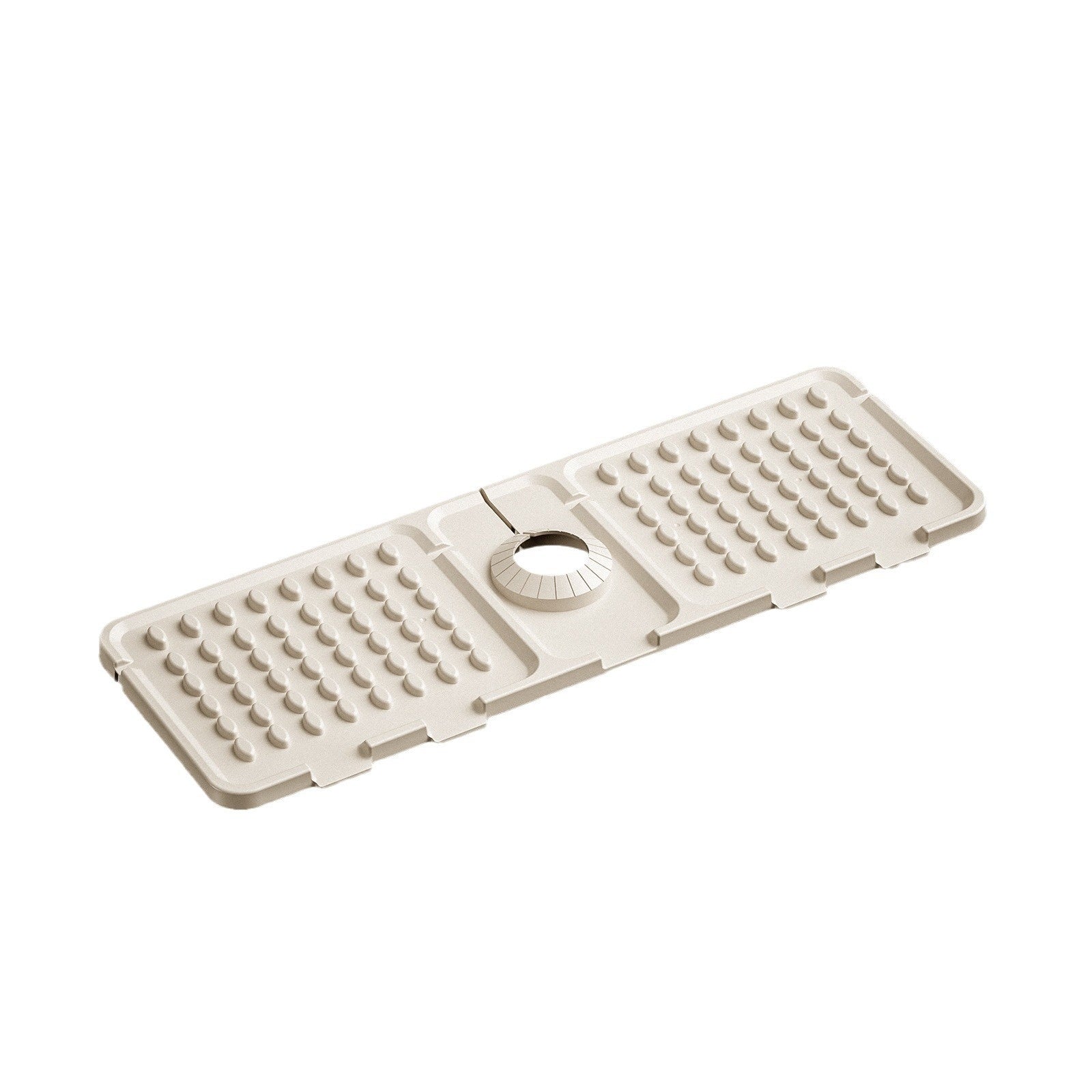 Faucet Water Draining Pad Cutting Splash-proof Water Sink Sink Silica Gel Pad Bathroom Table Non-slip Soap Mat