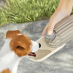 2 - in - 1 Pet Water Cup – Portable Drinking & Feeding Bottle - GluxeHaus