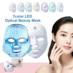 7 - Color LED Therapy Face Mask – At - Home Skin Rejuvenation - GluxeHaus