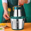 Electric Meat Grinder & Food Chopper – Stainless Steel Multi - Use Kitchen Prep Machine - GluxeHaus