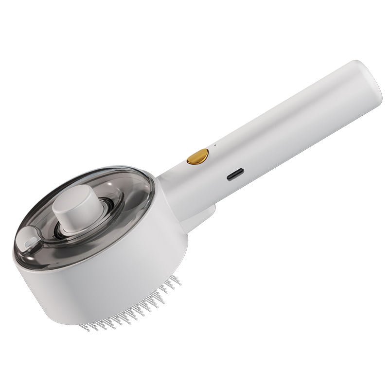 Pet Steam Brush – Self - Cleaning Grooming Tool for Dogs & Cats - GluxeHaus