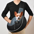 Pet Carrier Crossbody Bag – Portable Travel Sling - GluxeHaus