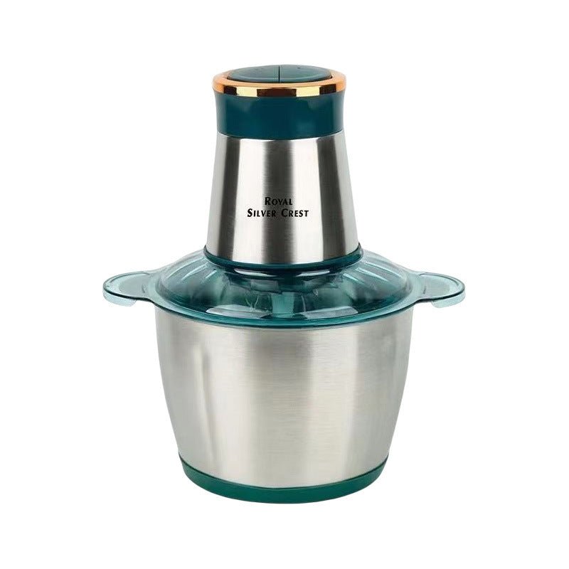 Electric Meat Grinder & Food Chopper – Stainless Steel Multi - Use Kitchen Prep Machine - GluxeHaus