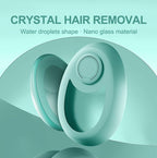 Crystal Hair Eraser – Reusable Painless Exfoliating Tool - GluxeHaus