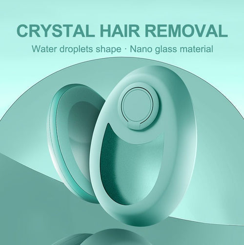 Crystal Hair Eraser – Reusable Painless Exfoliating Tool - GluxeHaus