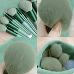 13 - Piece Makeup Brush Set – Everyday Beauty Essentials - GluxeHaus