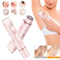 2 - in - 1 Women’s Body Shaver – Wet & Dry Double - Head Trimmer - GluxeHaus