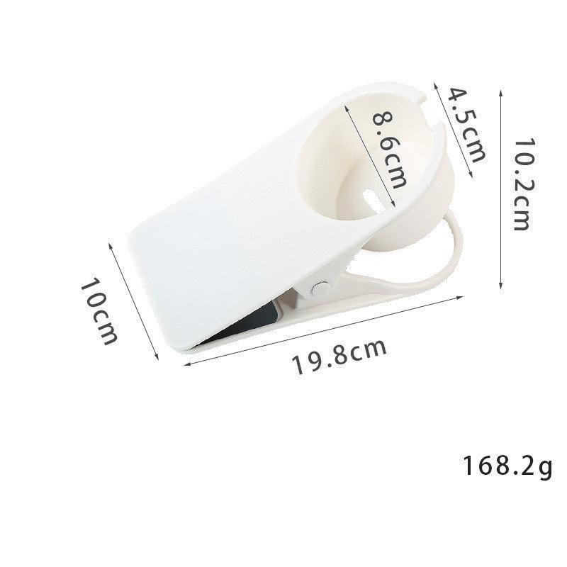 Multi-purpose Large Plastic Desk Cup Holder Tableside Storage Rack Bottle Desk Table Organizer