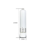 Electric Salt & Pepper Grinder – Adjustable One - Hand Operation - GluxeHaus
