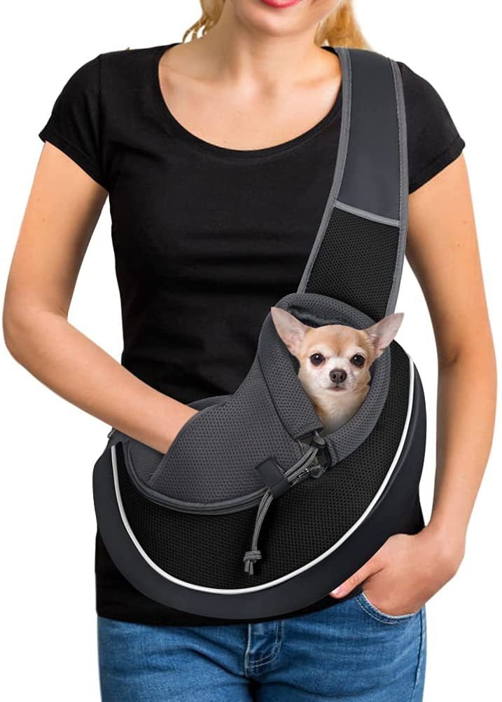 Pet Carrier Crossbody Bag – Portable Travel Sling - GluxeHaus