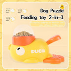 Smart Slow Feed Puzzle Feeder – Anti - Gulp Pet Toy & Treat Dispenser - GluxeHaus
