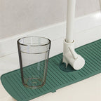 Silicone Sink Faucet Splash Guard Draining Mat - GluxeHaus