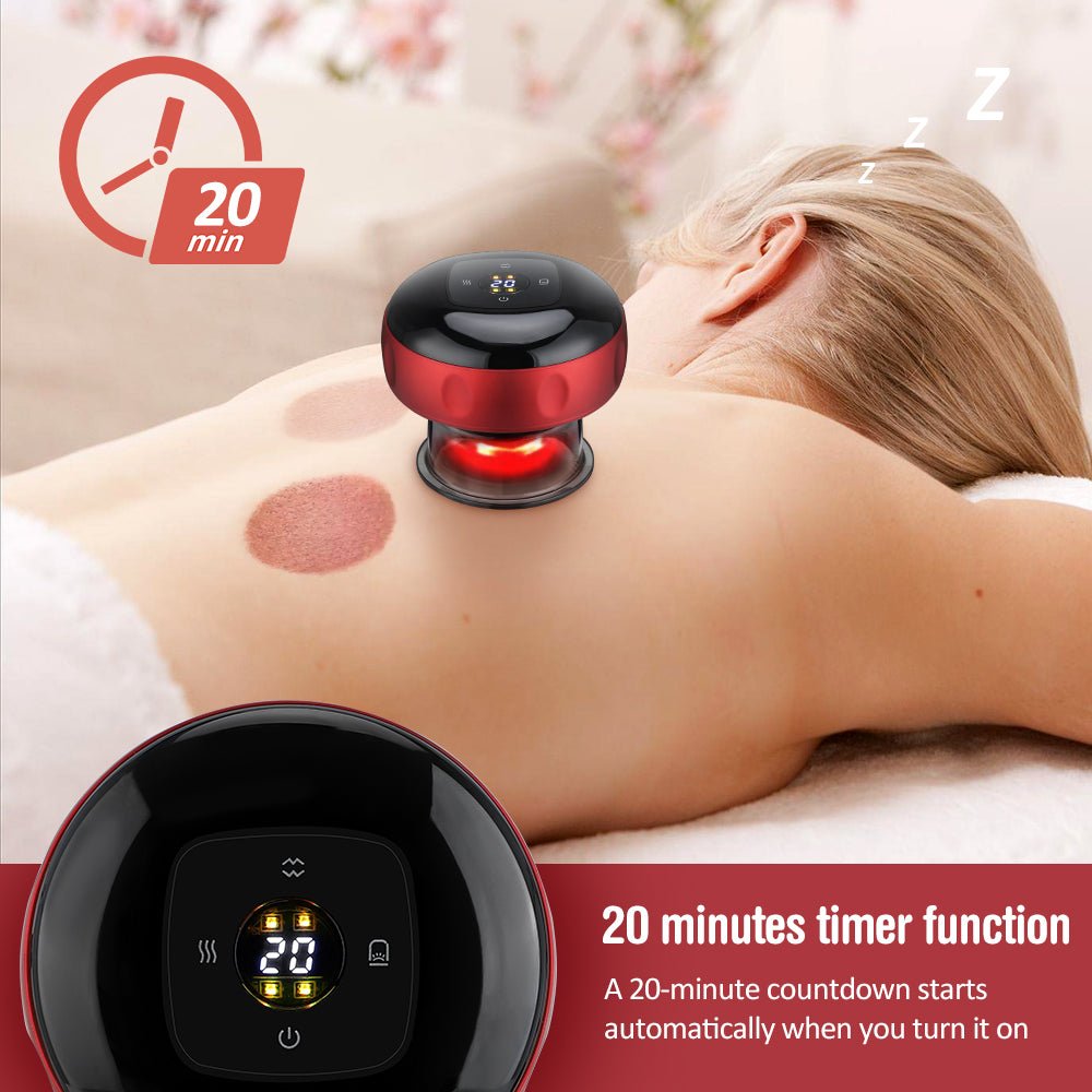 Electric Cupping Massager – Body Sculpting & Relaxation Tool - GluxeHaus