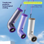 Portable Turbo Fan – Rechargeable, Adjustable Speed with Digital Display - GluxeHaus