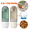 2 - in - 1 Pet Water Cup – Portable Drinking & Feeding Bottle - GluxeHaus