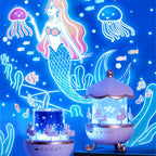 Night Light Projector – USB Rechargeable Kids Room Lamp - GluxeHaus