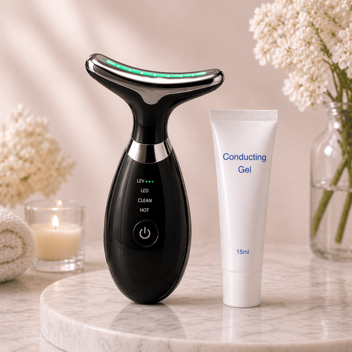 GluxeHaus Lift Sculpting Kit (EMS + Conductive Gel System) - GluxeHaus