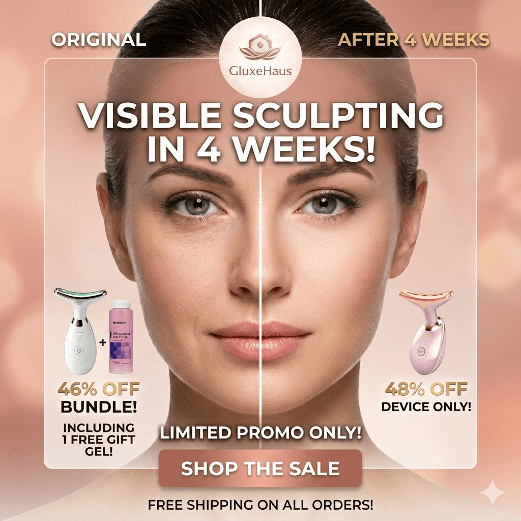 GluxeHaus Lift Sculpting Kit (EMS + Conductive Gel System) - GluxeHaus