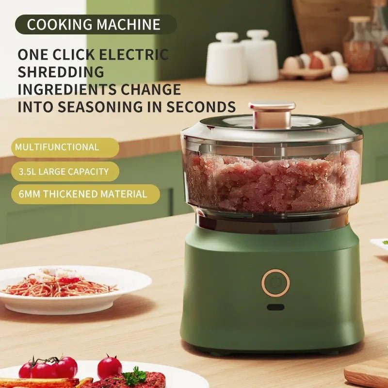 Electric Garlic Press – Quick & Effortless Food Prep Tool - GluxeHaus